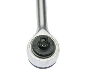 Antrenor cu clichet reversibil WGB 1/4" 140 mm, crom-vanadiu - Img 5