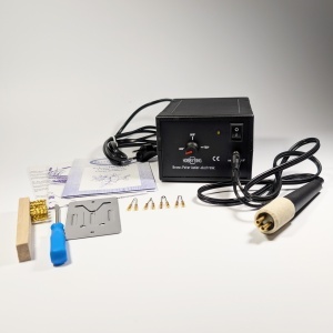 Aparat pirogravura Brenn-Peter Junior, 30W, temperatura reglabila 350-800 °C, cu 4 anse - Img 2