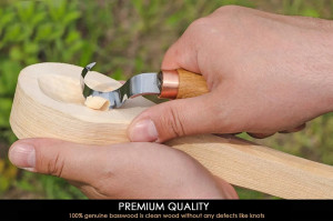 B1 Lemn de tei pentru lingura, BeaverCraft - Img 2