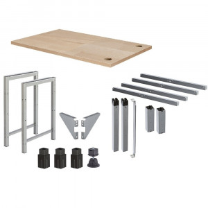 Banc de lucru 1130x650x860 mm, Wolfcraft - Img 1
