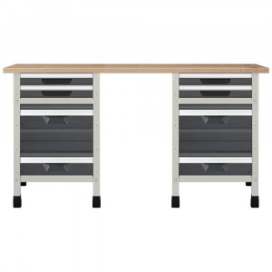 Banc de lucru 1610x650x860 mm, Nr. 4, Wolfcraft