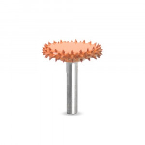 Biax sculptura lemn SABURR - Cap forma disc 1" X 1/4" - Img 9