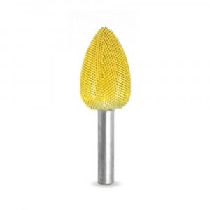 Biax sculptura lemn SABURR - Cap forma flacara 3/4" X 1-1/4" - Img 1