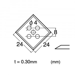 BMC-45P Set 2 lame cutter taiere passepartout, NT Cutter - Img 8