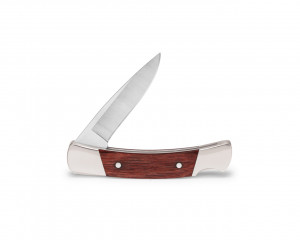 Briceag Buck 501 Squire 0501RWS-B, otel 420HC, maner lemn si nichel argintat, Lockback