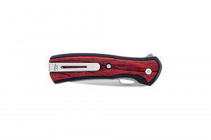 Briceag de buzunar Buck Vantage Avid Mic 0341RWS-B, otel 420HC, maner lemn Dymondwood - Img 6