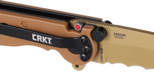 Briceag M16-10DZ Desert Tan w/Veff Serrations, CRKT - Img 7