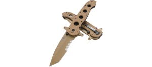 Briceag M16-14DSFG Desert w/Veff Serrations, CRKT - Img 5