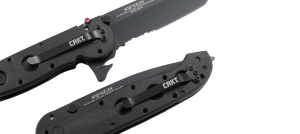Briceag M16-14ZLEK Black w/Triple Point Serrations, CRKT - Img 9