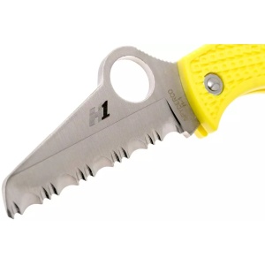 Briceag Manbug™ Salt™ FRN Yellow Sheepfoot, Spyderco - Img 2