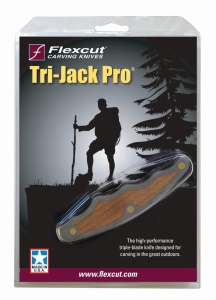 Briceag Tri-JackPro cu 3 lame, pentru sculptura in lemn, Flexcut - Img 2