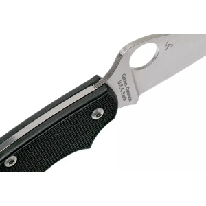 Briceag UK Penknife™ FRN Black Drop Point, Spyderco - Img 6