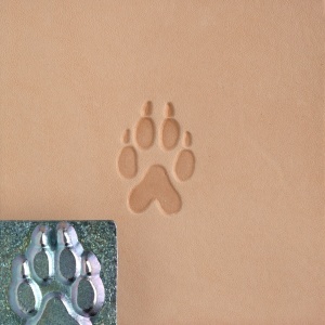 Cap de stanta de embosare 2D Craftool, model urma de lup (Wolf Track) - Tandy Leather 88286-00