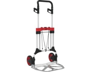 Carucior transport cu platforma pliabil Cargo Point max. 200kg, H 1280mm, din aluminiu - Img 1