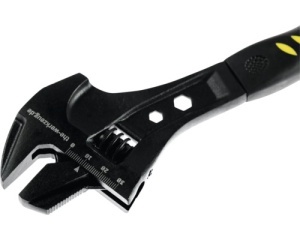Cheie reglabilă cu mâner ergonomic WGB 10" 250 mm, crom-vanadiu - Img 5