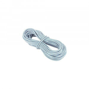Cordelină elastică poliamidă Ø5mm x 20m, albastru/verde - Img 1