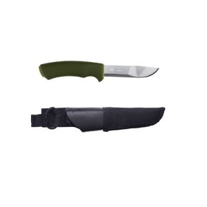 Cutit bushcraft, camping, Bushcraft Forest cu teaca Tactical neagra sistem Molle, Morakniv