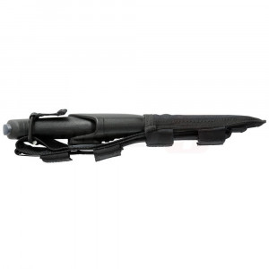 Cutit Bushcraft Expert cu teaca Tactical neagra,sistem Molle, Morakniv - Img 4