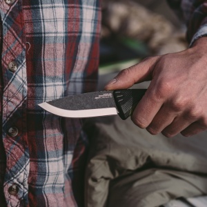 Cutit lama fixa SOG Aegis FX - Black & Moss - Img 13