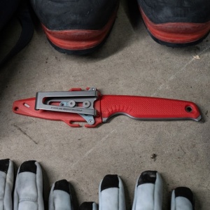Cutit lama fixa SOG Altair FX - Canyon Red - Img 6