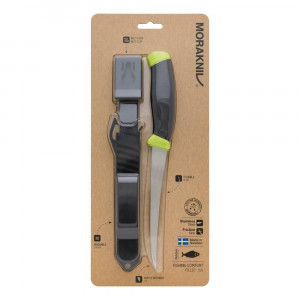 Cutit Morakniv Companion Fishing Fillet 155 pentru filetat, curatat si pregatit peste, teaca inclusa - Img 7