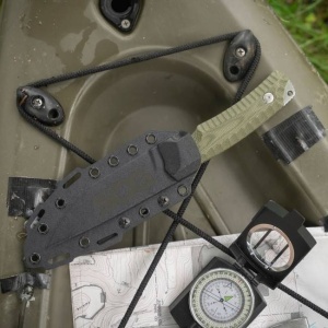 Cutit outdoor SOG Hidaka FX 3V Satin, otel CPM 3V, lama 114 mm - Img 9