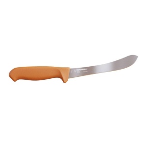 Cutit pentru jupuire si macelarire Morakniv Hunting Butcher (S), lama rigida cu varf bont din otel inoxidabil suedez, 164 mm