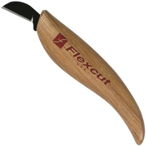 Cutit pentru sculptura in lemn KN15, Flexcut
