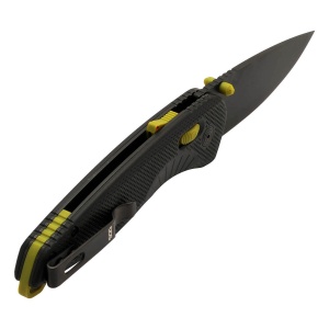 Cutit pliabil SOG Aegis AT Black Moss 11-41-11-41, lama Drop Point CRYO D2, deschidere asistata, AT-XR Lock, maner GRN Black Moss, EDC Premium
