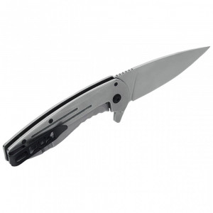 Cutit pliabil SOG Aegis FLK 14-41-02-42, lama Drop Point Cryo D2, Frame Lock, maner G10, EDC Outdoor Folder - Img 6
