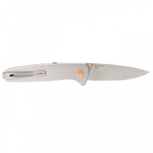 Cutit pliabil SOG Twitch III Satin 11-15-02-43, lama Drop Point D2 Satin, deschidere asistata S.A.T., Lockback, maner aluminiu, EDC Premium - Img 4