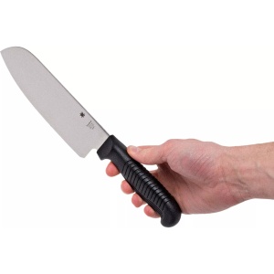 Cutit Santoku Polypropylene Black, Spyderco - Img 5
