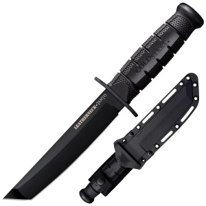 Cuțit tactic Cold Steel Leatherneck Tanto CS-39LSFCT, lamă 18 cm din oțel D2, teacă Secure-Ex®