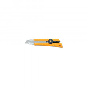 Cutter Profesional Heavy-Duty 18 mm, Olfa L-1/Green – Blocare cu Rozeta