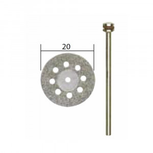 Disc diamantat cu racire, 20x0.6mm, Proxxon 28844 - Img 4