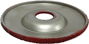 Disc sculptura lemn SABURR - Ø 100 mm fata plata - Img 4