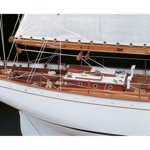Dorade Fastnet Yacht 1931, Scara 1:20, Lungime 86.5 Cm, Navomodel Amati - Img 5