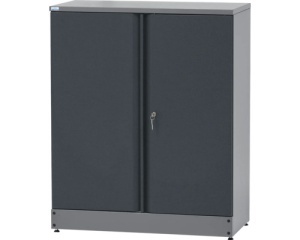 Dulap metalic 2 uși 910x450x1100 mm, cu 3 polițe - Img 2