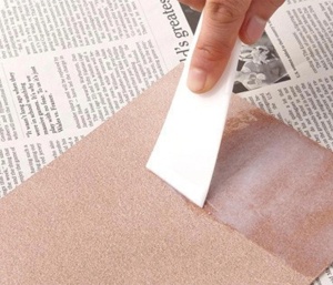 Guma tragacanta transparenta pentru finisare si brunisat piele TOKONOLE Seiwa Japonia (500 g) - Img 2