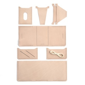 Kit portofel tri-pliat Dillon din piele Tandy Leather, 10 x 8,9 x 2,5 cm - imagine 7
