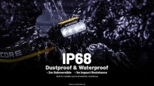 Lanterna Frontala Nitecore HA19 RGB, 600 Lumeni, 130 Metri, Lumina Rosie, Verde si Albastra, AA, IP68 - Img 10