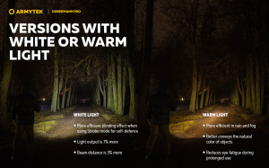 Lanterna tactica Armytek Dobermann Pro Magnet USB Olive Warm 1400 lm cu acumulator inclus - Img 24