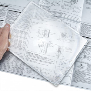 Lupa Page Magnifier pentru citire cu cadru rigid - Carson - Img 6