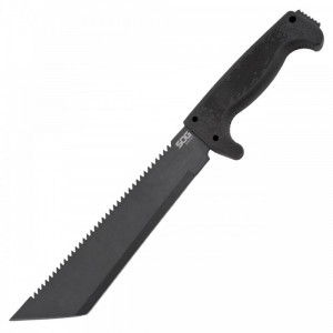 Maceta SOG SOGfari Tanto Machete 10", otel 3Cr13, lama Tanto 254 mm - Img 6