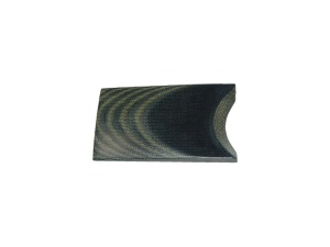 Micarta Canvas (foaie de cort) Green/Black 1/1- 8 mm, pentru maner de cutit