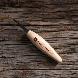 Micro dalta dreapta pentru sculptura in lemn, Flexcut - Img 4