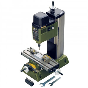 Micro freza MF 70 Proxxon 27110, 100 W, 5000 - 20000 rpm, masa 200 x 70 mm, baza din fonta