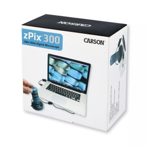 Microscop digital Carson cu zoom zPix 300 108x-569x - Img 4