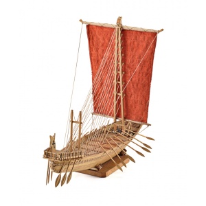 Nava Egipteana - Perioada regelui Sahure, Navomodel Amati, Scara 1:50, Lungime 35cm - Img 3