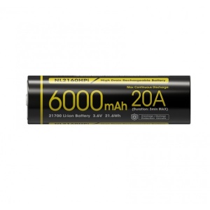 Nitecore NL2160HPi - Acumulator 21700i 6000mAh Li-ion - Img 2